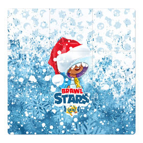 Магнитный плакат 3Х3 с принтом Новогодний Brawl Stars , Полимерный материал с магнитным слоем | 9 деталей размером 9*9 см | brawl | christmas | crow | game | leon | new year | snow | spike | stars | winter | ворон | елка | ель | зима | игра | леон | мороз | новый год | рождество | санта | снег | снежинка | спайк