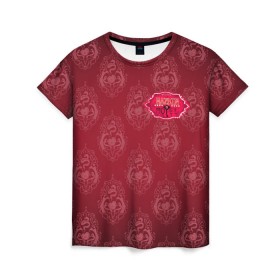 Женская футболка 3D с принтом Hazbin Hotel , 100% полиэфир ( синтетическое хлопкоподобное полотно) | прямой крой, круглый вырез горловины, длина до линии бедер | hazbin | hotel | vivziepop | ад | демоны | отель | хазбин | чарли