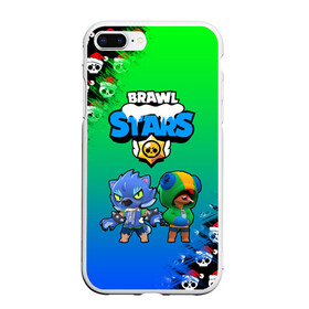 Чехол для iPhone 7Plus/8 Plus матовый с принтом Новогодний Brawl Stars Two Leon , Силикон | Область печати: задняя сторона чехла, без боковых панелей | brawl stars | brawl stars 8 bit | brawl stars crow | brawl stars crow phoenix | brawl stars l | brawl stars leon | brawl stars leon shark | brawl stars nita | brawl stars robot spike | brawl stars spike | бравл старс | бравла старс | браво с