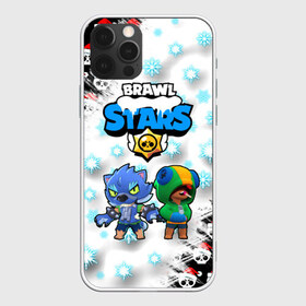 Чехол для iPhone 12 Pro Max с принтом Новогодний Brawl Stars Two Leon , Силикон |  | brawl stars | brawl stars 8 bit | brawl stars crow | brawl stars crow phoenix | brawl stars l | brawl stars leon | brawl stars leon shark | brawl stars nita | brawl stars robot spike | brawl stars spike | бравл старс | бравла старс | браво с