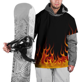 Накидка на куртку 3D с принтом Пламя Old School , 100% полиэстер |  | Тематика изображения на принте: burn | fire | костер | нарисованный | огня | огонь | олдскул | пламени | пламя | пожар | пылает | рисованный огонь | языки