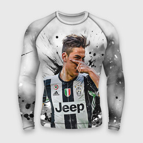 Мужской рашгард 3D с принтом Пауло Дибала ,  |  | champions | dybala | football | juventus | paulo | paulo dybal | soccer | uefa | world cup | дибала | лига чемпионов | пауло | пауло дибала | футбол | юве | ювентус