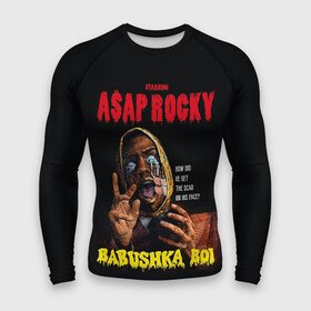 Мужской рашгард 3D с принтом BABUSHKA BOI ,  |  | Тематика изображения на принте: aap | aap rocky | asap | asap rocky | babushka | babushka boi | babushka boy