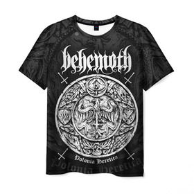 Мужская футболка 3D с принтом Behemoth , 100% полиэфир | прямой крой, круглый вырез горловины, длина до линии бедер | behemoth | black metal | death metal | inferno | nergal | orion | seth | блэк метал | группы | дэт метал | метал | музыка | рок