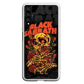 Чехол для Honor 20 с принтом Black Sabbath , Силикон | Область печати: задняя сторона чехла, без боковых панелей | black sabbath | hard rock | heavy metal | блэк сабат | группы | метал | музыка | оззи осборн | рок | хард рок | хэви метал