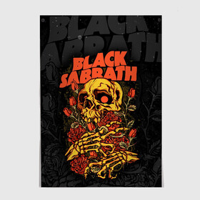 Постер с принтом Black Sabbath , 100% бумага
 | бумага, плотность 150 мг. Матовая, но за счет высокого коэффициента гладкости имеет небольшой блеск и дает на свету блики, но в отличии от глянцевой бумаги не покрыта лаком | black sabbath | hard rock | heavy metal | блэк сабат | группы | метал | музыка | оззи осборн | рок | хард рок | хэви метал
