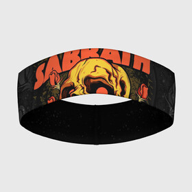Повязка на голову 3D с принтом Black Sabbath ,  |  | black sabbath | hard rock | heavy metal | блэк сабат | группы | метал | музыка | оззи осборн | рок | хард рок | хэви метал