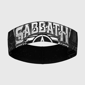 Повязка на голову 3D с принтом Black Sabbath ,  |  | black sabbath | hard rock | heavy metal | блэк сабат | группы | метал | музыка | оззи осборн | рок | хард рок | хэви метал
