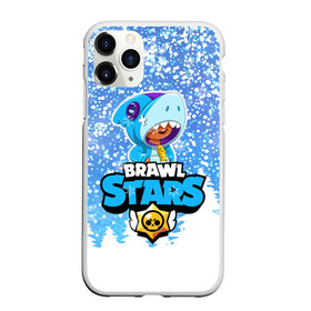 Чехол для iPhone 11 Pro Max матовый с принтом Brawl Stars Leon Shark , Силикон |  | Тематика изображения на принте: 2020 | brawl | brawl stars | christmas | leon | new year | shark | stars | бравл старс | брол старс | зима | игра | леон | новогодний | новый год | рождество | снег | снежинки | шарк