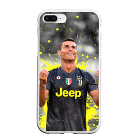 Чехол для iPhone 7Plus/8 Plus матовый с принтом Криштиану Роналду Juventus , Силикон | Область печати: задняя сторона чехла, без боковых панелей | champions | cristiano | cristiano ronaldo | football | juventus | ronaldo | soccer | uefa | world cup | криштиану | криштиану роналду | лига чемпионов | роналду | футбол | юве | ювентус