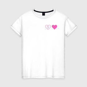 Женская футболка хлопок с принтом Yungblud heart , 100% хлопок | прямой крой, круглый вырез горловины, длина до линии бедер, слегка спущенное плечо | 