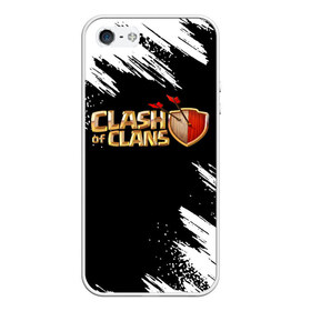 Чехол для iPhone 5/5S матовый с принтом Clash of Clans , Силикон | Область печати: задняя сторона чехла, без боковых панелей | clash of clans | clash royale | game | supercell | детская | детям | игра | клаш оф кланс | клэш оф кланс | компьютерна игра | пекка