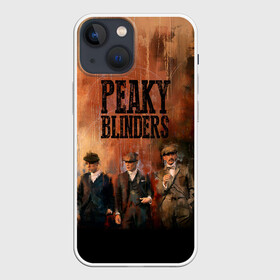 Чехол для iPhone 13 mini с принтом Острые козырьки ,  |  | gin | peaky blinders | shelby | the garrison | альфи соломонс | артур | братья | гаррисон | грейс берджесс | джин | джон | мафия | острые козырьки | сериал | томас | финн | шелби