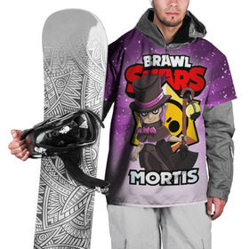 Накидка на куртку 3D с принтом BRAWL STARS MORTIS , 100% полиэстер |  | brawl stars | brawl stars mortis | brawler | mortis | бравл старз | бравлер | мортис