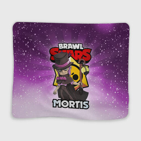 Плед 3D с принтом BRAWL STARS MORTIS , 100% полиэстер | закругленные углы, все края обработаны. Ткань не мнется и не растягивается | brawl stars | brawl stars mortis | brawler | mortis | бравл старз | бравлер | мортис