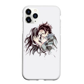 Чехол для iPhone 11 Pro Max матовый с принтом Kimetsu no Yaiba , Силикон |  | blade of demon | demon slayer | kimetsu no yaiba | nezuko | tanjiro | клинок | рассекающий демонов