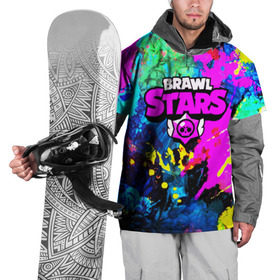 Накидка на куртку 3D с принтом Brawl Stars , 100% полиэстер |  | 2020 | android | brawl stars | crow | games | leon | mobile game | stars | бравл старс | ворон | игры | леон | мобильные игры