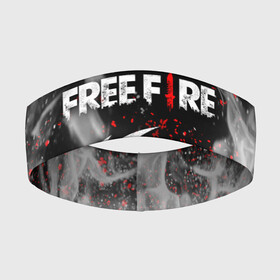 Повязка на голову 3D с принтом GARENA FREE FIRE ,  |  | Тематика изображения на принте: free fire | garena free fire | гарена 3 | гарена фри | гарена фри фаер | гарено. | игра garena