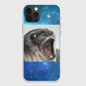 Чехол для iPhone 12 Pro Max с принтом Тюлень , Силикон |  | животное | забавный | мем | тюлень | я