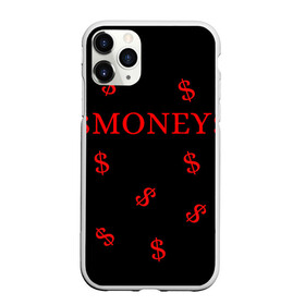 Чехол для iPhone 11 Pro Max матовый с принтом Money , Силикон |  | Тематика изображения на принте: money | деньги | доллары.