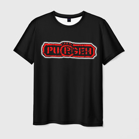 Мужская футболка 3D с принтом Purgen , 100% полиэфир | прямой крой, круглый вырез горловины, длина до линии бедер | Тематика изображения на принте: moscow punks | punks | punks not dead | purgen | московские панки | панки | пурген