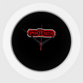 Настенные часы с принтом Purgen ,  |  | moscow punks | punks | punks not dead | purgen | московские панки | панки | пурген