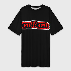 Платье-футболка 3D с принтом Purgen ,  |  | moscow punks | punks | punks not dead | purgen | московские панки | панки | пурген