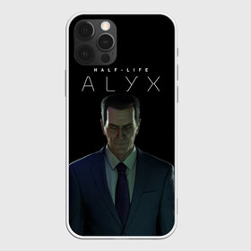 Чехол для iPhone 12 Pro Max с принтом Half-Life Alyx , Силикон |  | Тематика изображения на принте: alyx | g man | gordon freeman | half life | valve | vr | аликс | валв | гордон фриман | джи мэн | халф лаййф