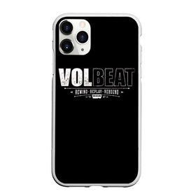 Чехол для iPhone 11 Pro матовый с принтом Volbeat , Силикон |  | groove metal | hardcore | psychobilly | rebound | replay | rewind | volbeat | волбит
