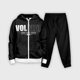 Детский костюм 3D с принтом Volbeat ,  |  | groove metal | hardcore | psychobilly | rebound | replay | rewind | volbeat | волбит
