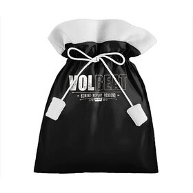 Подарочный 3D мешок с принтом Volbeat , 100% полиэстер | Размер: 29*39 см | groove metal | hardcore | psychobilly | rebound | replay | rewind | volbeat | волбит
