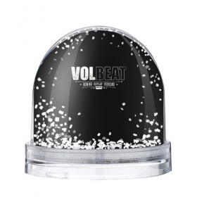 Снежный шар с принтом Volbeat , Пластик | Изображение внутри шара печатается на глянцевой фотобумаге с двух сторон | groove metal | hardcore | psychobilly | rebound | replay | rewind | volbeat | волбит