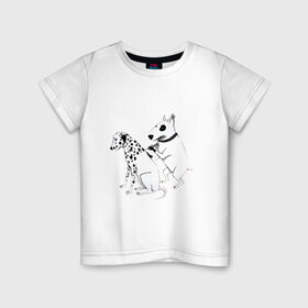 Детская футболка хлопок с принтом Тату мастер , 100% хлопок | круглый вырез горловины, полуприлегающий силуэт, длина до линии бедер | 