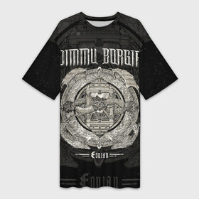 Платье-футболка 3D с принтом Dimmu Borgir ,  |  | dimmu borgir | блэк метал | группы | диммуборгир | метал