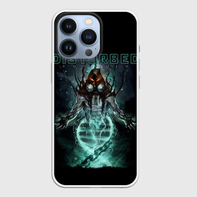 Чехол для iPhone 13 Pro с принтом Disturbed ,  |  | Тематика изображения на принте: asylum | disturbed | heavy metal | immortalized | the guy | the lost children | группы | метал | рок