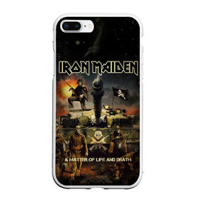 Чехол для iPhone 7Plus/8 Plus матовый с принтом Iron Maiden , Силикон | Область печати: задняя сторона чехла, без боковых панелей | heavy metal | iron maiden | metal | айрон мейден | группы | метал | музыка | рок | хеви метал