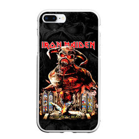 Чехол для iPhone 7Plus/8 Plus матовый с принтом Iron Maiden , Силикон | Область печати: задняя сторона чехла, без боковых панелей | heavy metal | iron maiden | metal | айрон мейден | группы | метал | музыка | рок | хеви метал