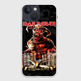 Чехол для iPhone 13 mini с принтом Iron Maiden ,  |  | heavy metal | iron maiden | metal | айрон мейден | группы | метал | музыка | рок | хеви метал