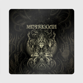 Магнит виниловый Квадрат с принтом Meshuggah , полимерный материал с магнитным слоем | размер 9*9 см, закругленные углы | Тематика изображения на принте: djent | jens kidman | meshuggah | metal | грув метал | группы | метал | мешуга | музыка | рок