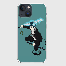 Чехол для iPhone 13 mini с принтом Rin Okumura ,  |  | ao no exorcist | blue exorcist | demon | exorcist | okumura | rin | son of satan | демон | окумура | рин | синий экзорцист | сын сатаны | экзорцист