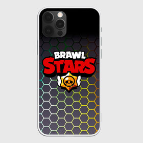 Чехол для iPhone 12 Pro Max с принтом Brawl Stars Hexagon , Силикон |  | brawl | brawl st | brawl stars | colt | game | hexagon | logo | mobo | pattern | poco | shelly | stars | бравл | игра | игры | кольт | лого | мобильные игры | патерн | паттерн | поко | соты | старс | шелли