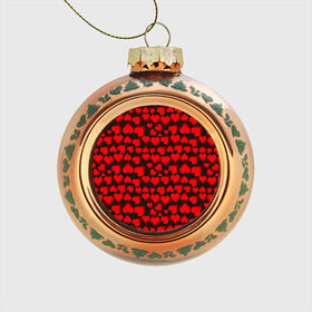 Стеклянный ёлочный шар с принтом 8-Bit Love , Стекло | Диаметр: 80 мм | Тематика изображения на принте: 8 bit | 8 бит | game | heart | lovely | pattern | любовь | паттерн | романтика | сердечки | сердца | сердце