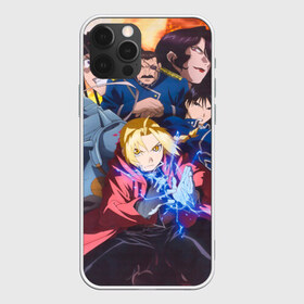 Чехол для iPhone 12 Pro Max с принтом Fullmetal Alchemist Brotherhood , Силикон |  | Тематика изображения на принте: anime | fullmetal alchemist brotherhood | аниме. | стальной алхимик братство | цельнометаллический алхимик братство