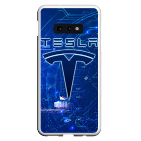 Чехол для Samsung S10E с принтом Tesla , Силикон | Область печати: задняя сторона чехла, без боковых панелей | Тематика изображения на принте: cybertruck | elon reeve musk | model 3 | pickup | tech | technology | tesla | грузовик | илон маск | кибер | моторс | пикап | тесла