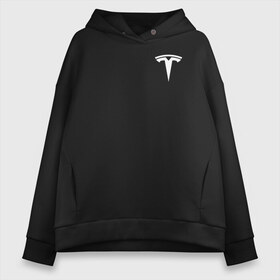 Женское худи Oversize хлопок с принтом TESLA - ИЛОН МАСК (НА СПИНЕ) , френч-терри — 70% хлопок, 30% полиэстер. Мягкий теплый начес внутри —100% хлопок | боковые карманы, эластичные манжеты и нижняя кромка, капюшон на магнитной кнопке | elon musk | tesla | американский предприниматель | изобретатель | илон маск | инвестор | инженер | старлинк | тесла