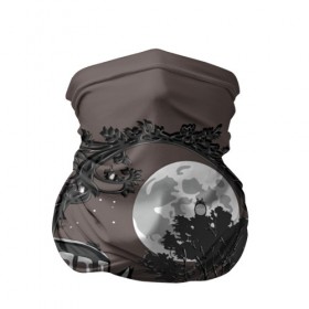 Бандана-труба 3D с принтом My Neighbor Totoro , 100% полиэстер, ткань с особыми свойствами — Activecool | плотность 150‒180 г/м2; хорошо тянется, но сохраняет форму | 