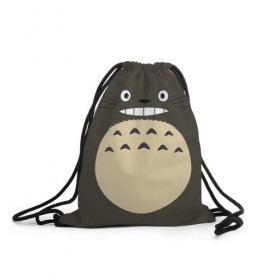 Рюкзак-мешок 3D с принтом Totoro , 100% полиэстер | плотность ткани — 200 г/м2, размер — 35 х 45 см; лямки — толстые шнурки, застежка на шнуровке, без карманов и подкладки | anime | hayao miyazaki | japanese | meme | miyazaki | piano | studio ghibli | tokyo | totoro | гибли | котобус | мой | сосед | сусуватари | тонари | тоторо | хаяо миядзаки