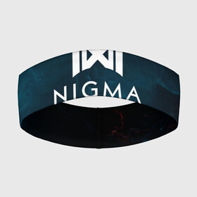 Повязка на голову 3D с принтом Nigma ,  |  | gh | kuroky | mind_control | miracle | nigma | w33 | виха | гх | джиейч | дота | дота 2 | игра | интернешнл | киберспорт | куро | майнд контрол | миракл | нигма