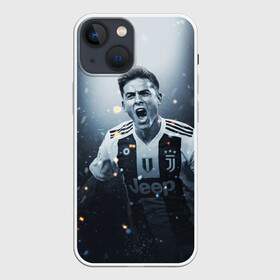 Чехол для iPhone 13 mini с принтом Дибала Ювентус ,  |  | champions | dybala | football | juventus | paulo | paulo dybal | soccer | uefa | world cup | аргентина | дибала | лига чемпионов | пауло | пауло дибала | сборная аргентины | футбол | юве | ювентус