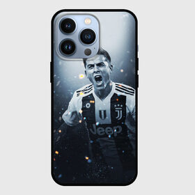 Чехол для iPhone 13 Pro с принтом Дибала Ювентус ,  |  | champions | dybala | football | juventus | paulo | paulo dybal | soccer | uefa | world cup | аргентина | дибала | лига чемпионов | пауло | пауло дибала | сборная аргентины | футбол | юве | ювентус